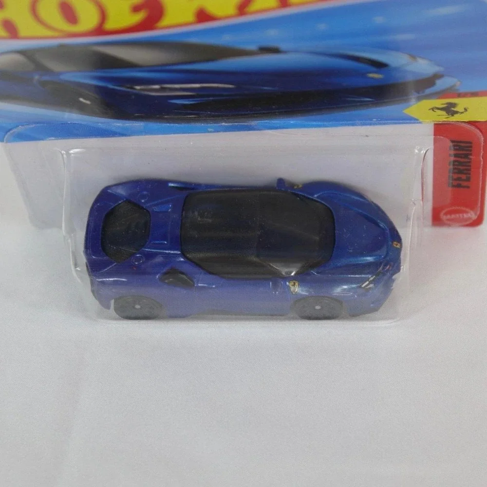 Hot Wheels Blue Ferrari SF90 Stradale Toy Car - NEW